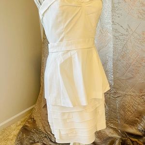 White cotton dress